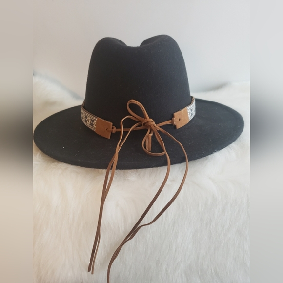 BOHO HAT & 2 HATBANDS - Picture 8 of 11